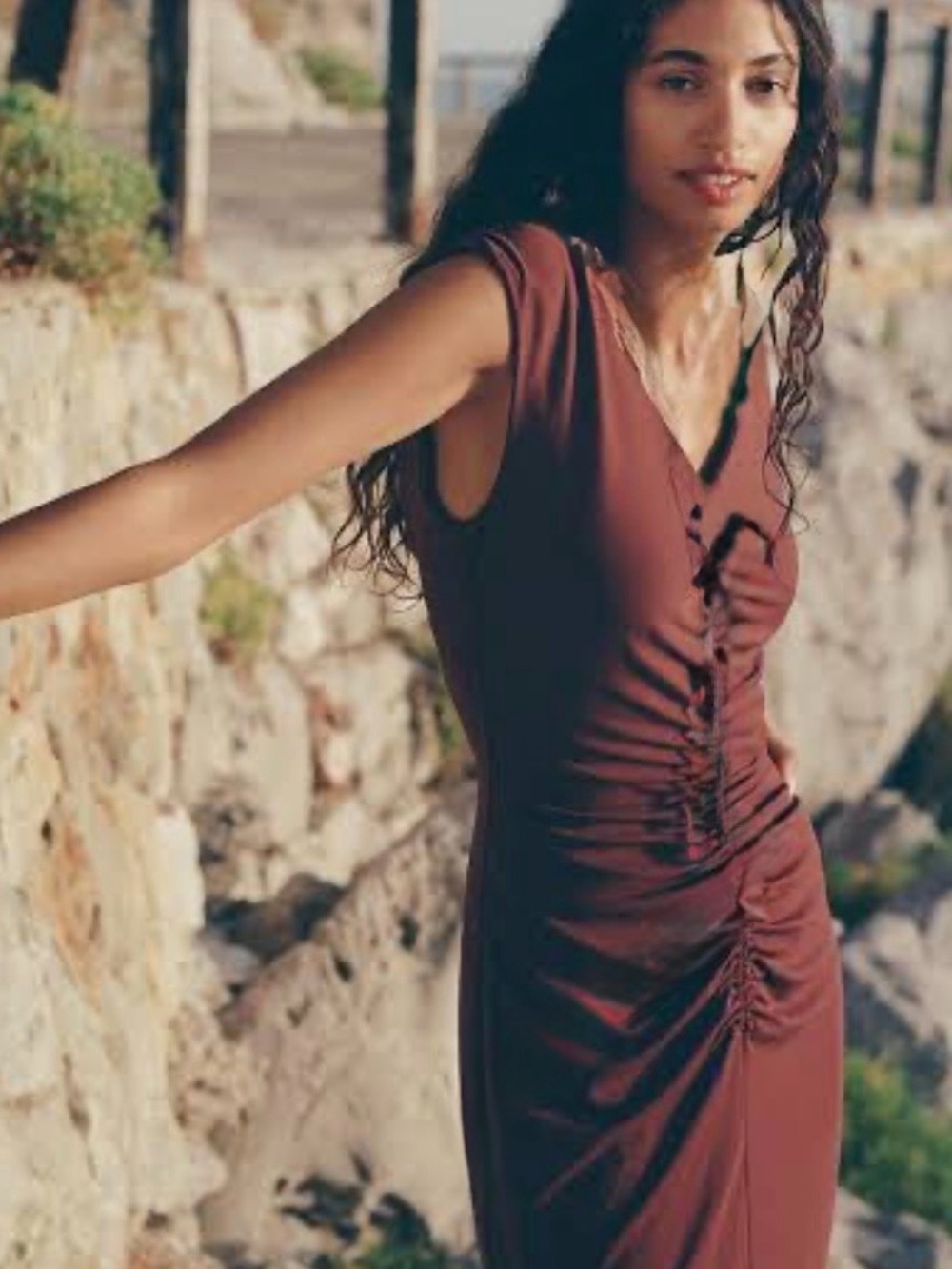 Anthropology Midi Dress